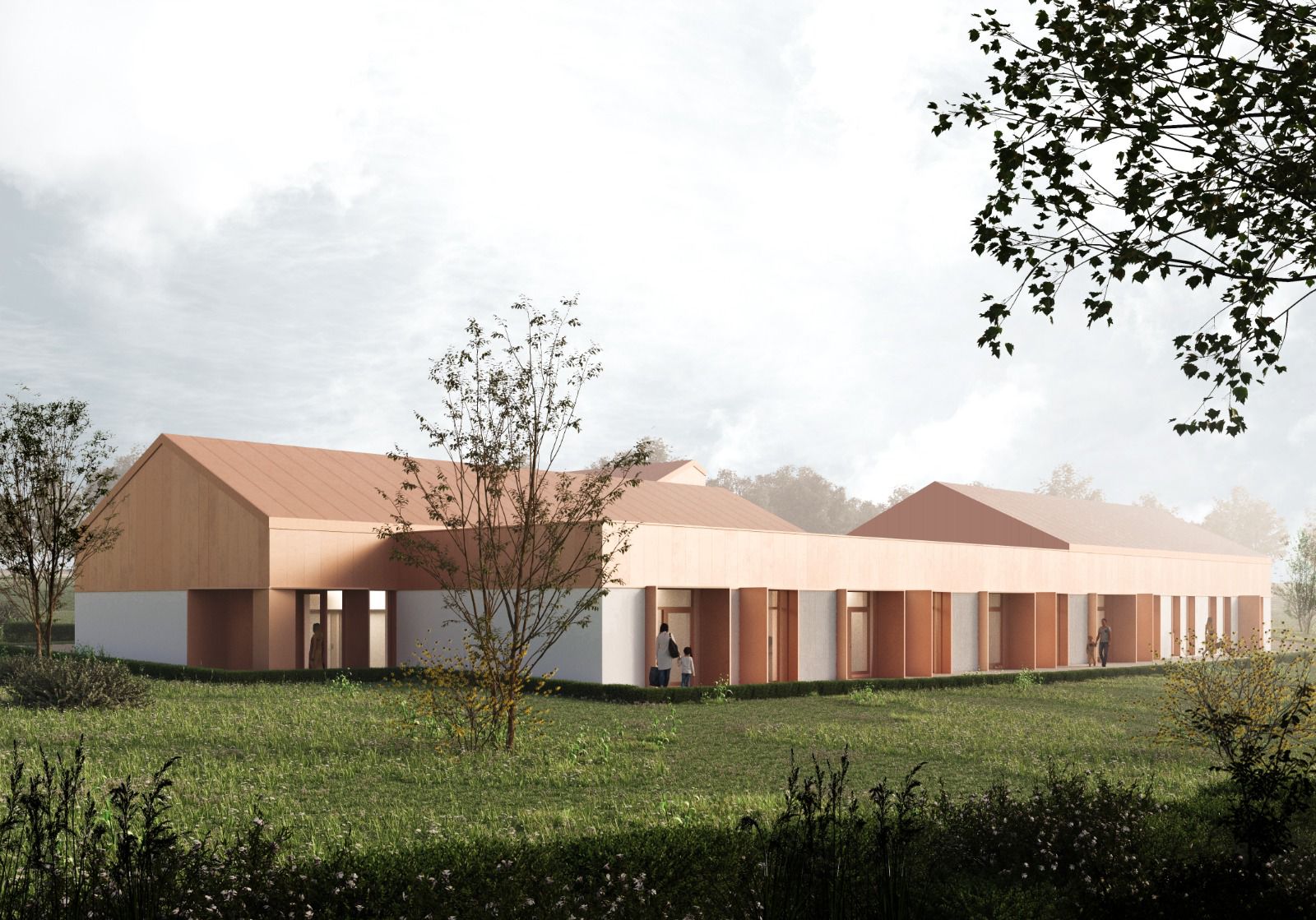 Vedere frontală Hana Hospice
